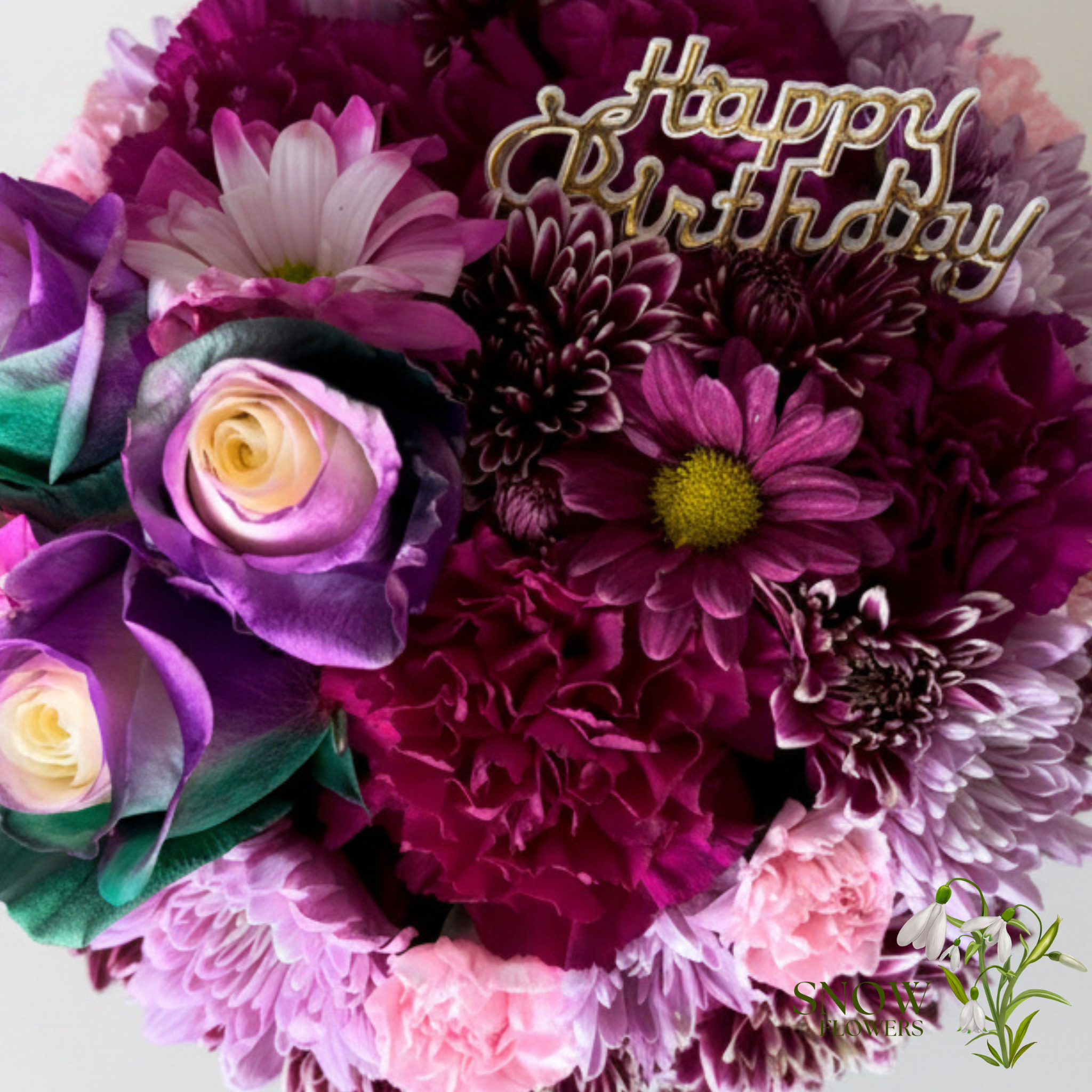 Floral Cake Arrangement