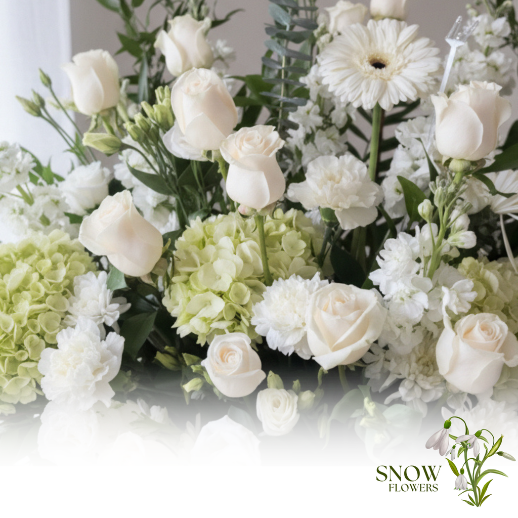 White Sympathy Arrangement (Premium)