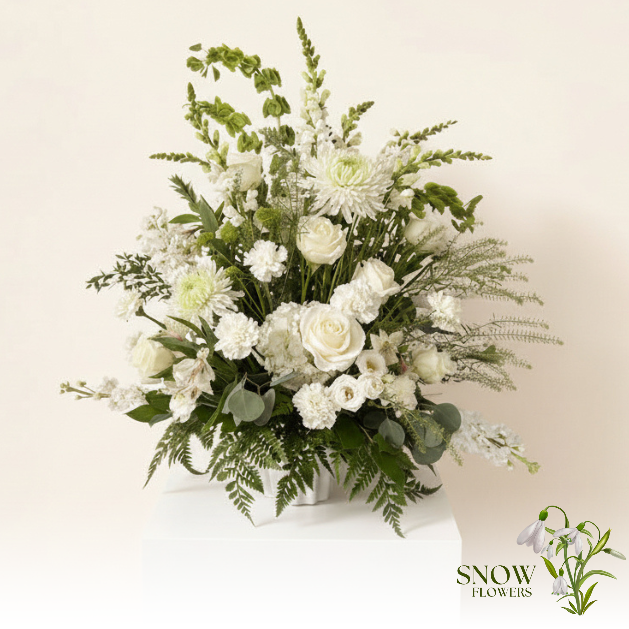 White Arrangement (Standard Size)