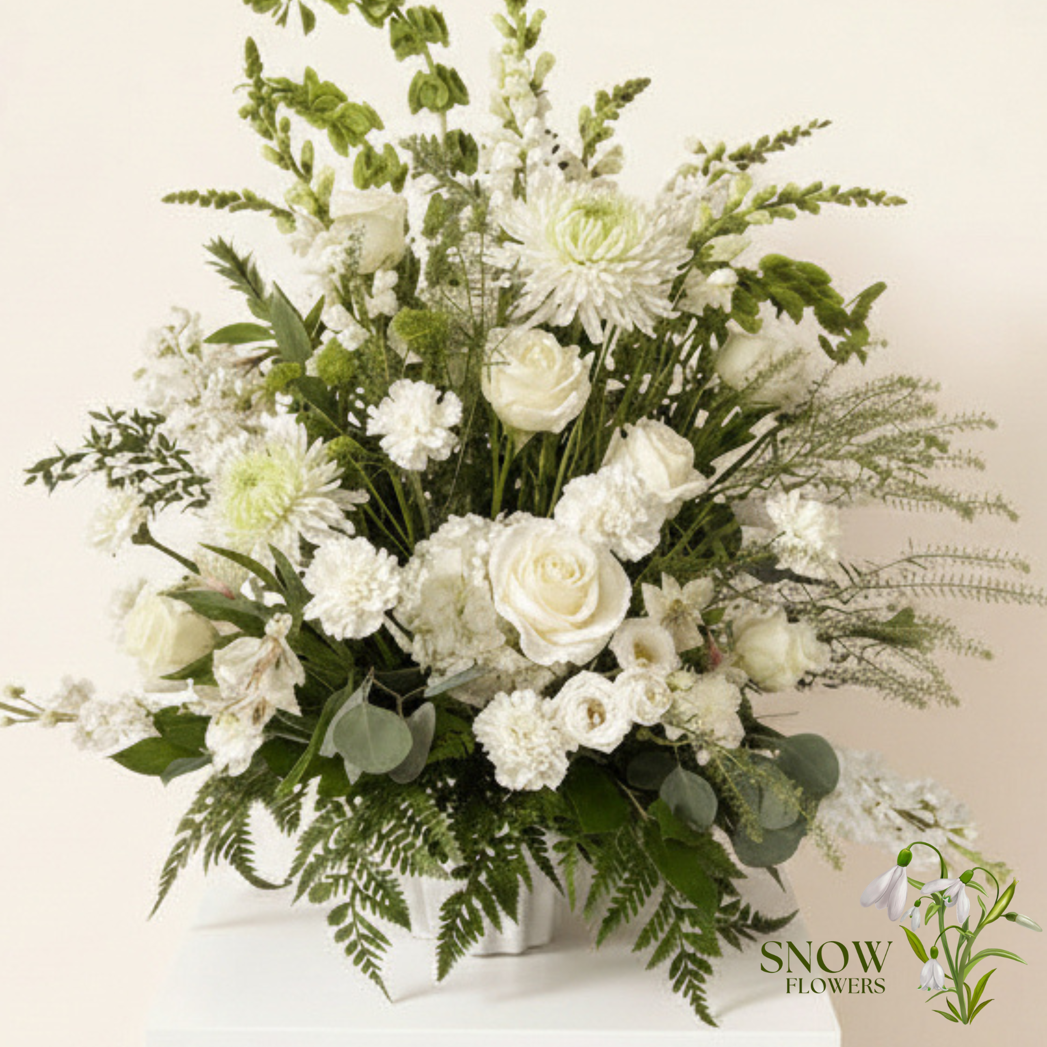 White Arrangement (Standard Size)