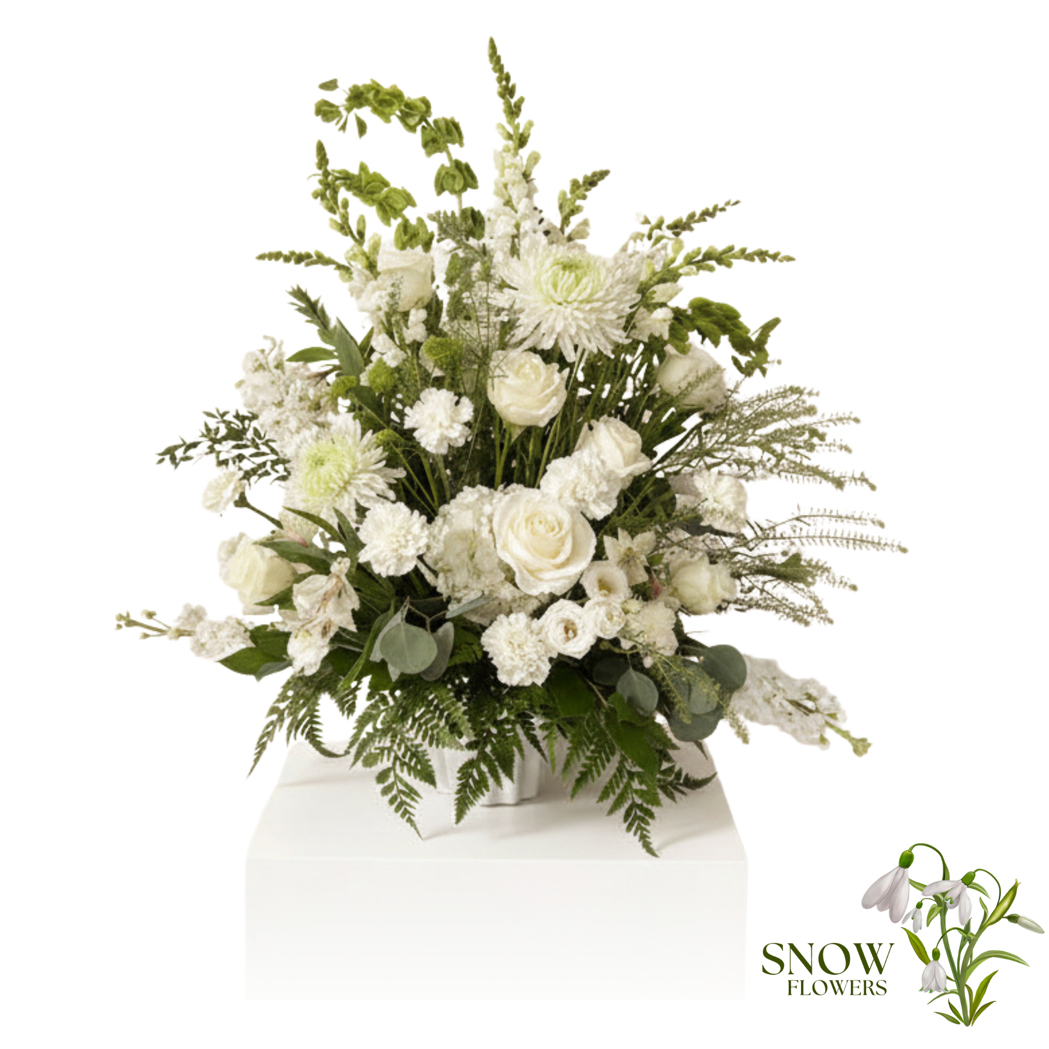 White Arrangement (Standard Size)